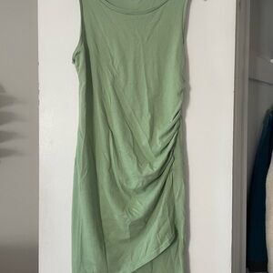 Green Sleeveless Dress